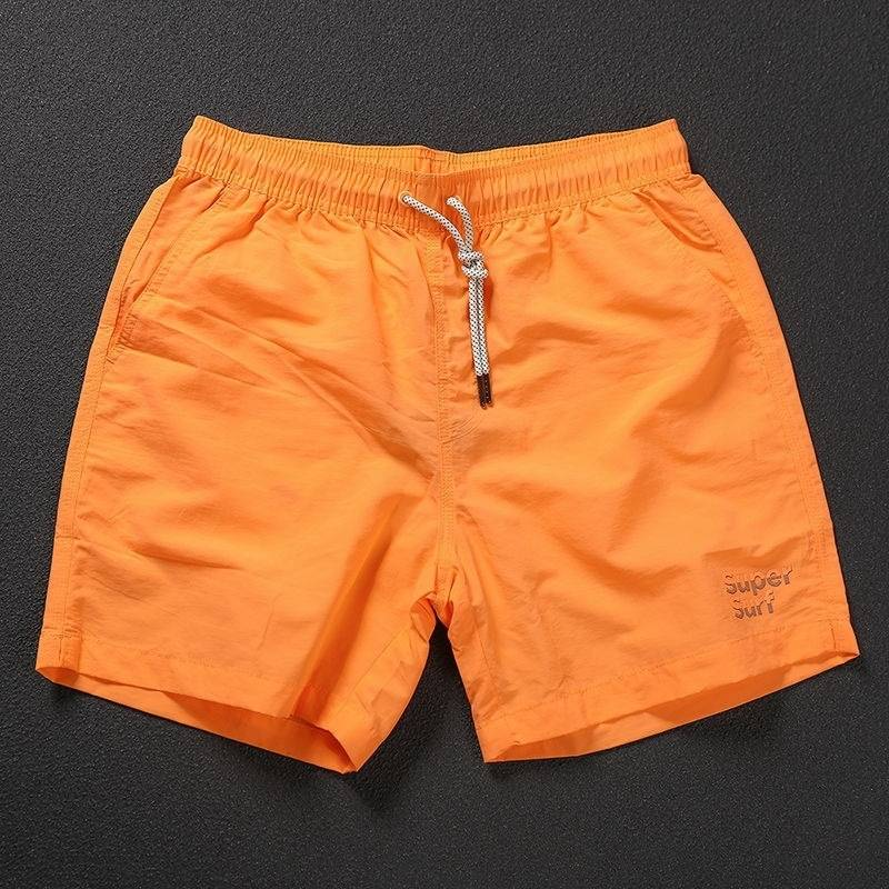 Men's Clothing Gailang Beach Pants Men Quick Drying Can Go Into The Water Seaside Vacation Color Casual Shorts Summer Thin Loose Large Pants_voghion.com