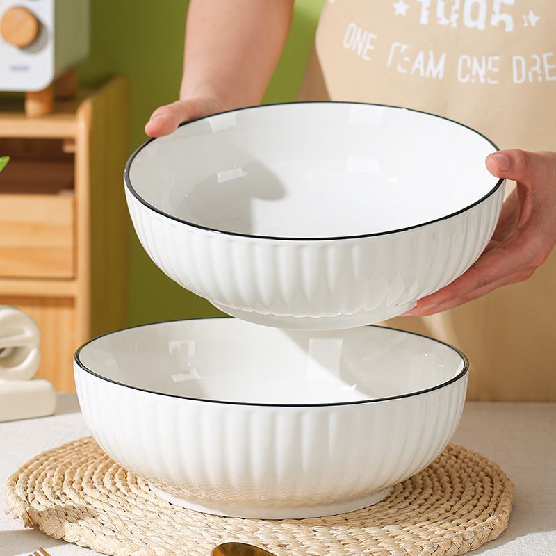 Premium Ceramic Sour Fish Pot With Double Handles – Extra-Thick,big Capacity | Stylish Household Centerpiece For Hearty Soups & Sharing Platters_voghion.com