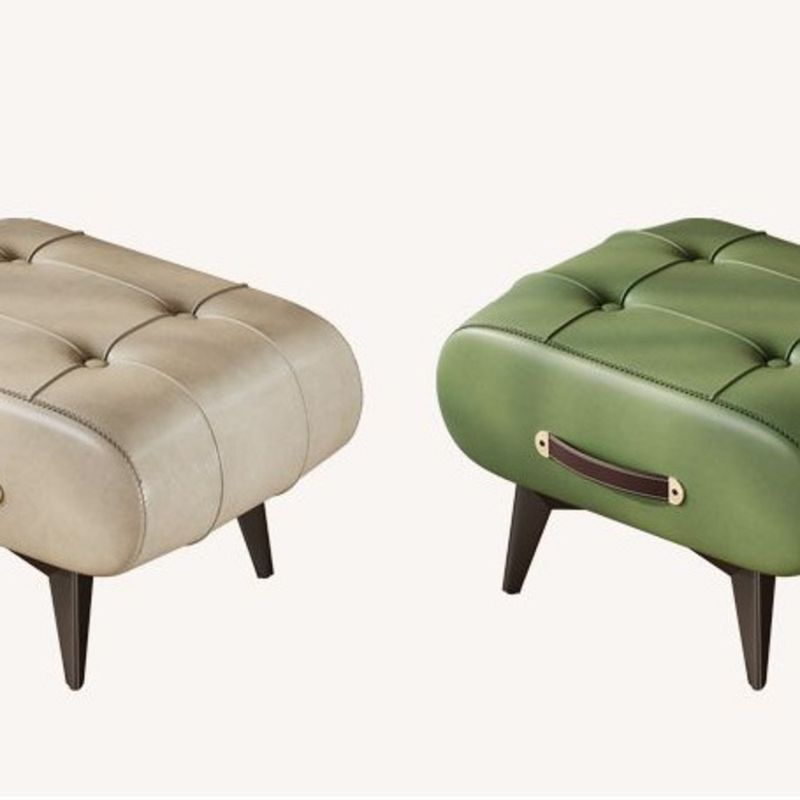 Shoe Changing Stool For Home Entrance, Cushion, Internet Celebrity Footstool, Light Luxury Coffee Table Low Stool, Sofa_voghion.com