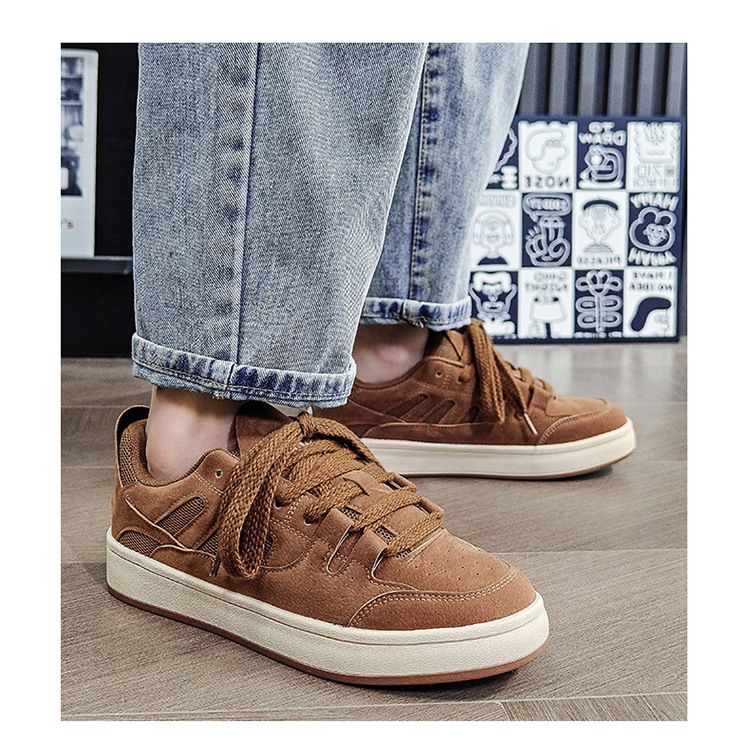 Zapatillas de lona de moda para hombre, primavera 2025, nuevas y versátiles para jóvenes, Ulzzang_voghion.com