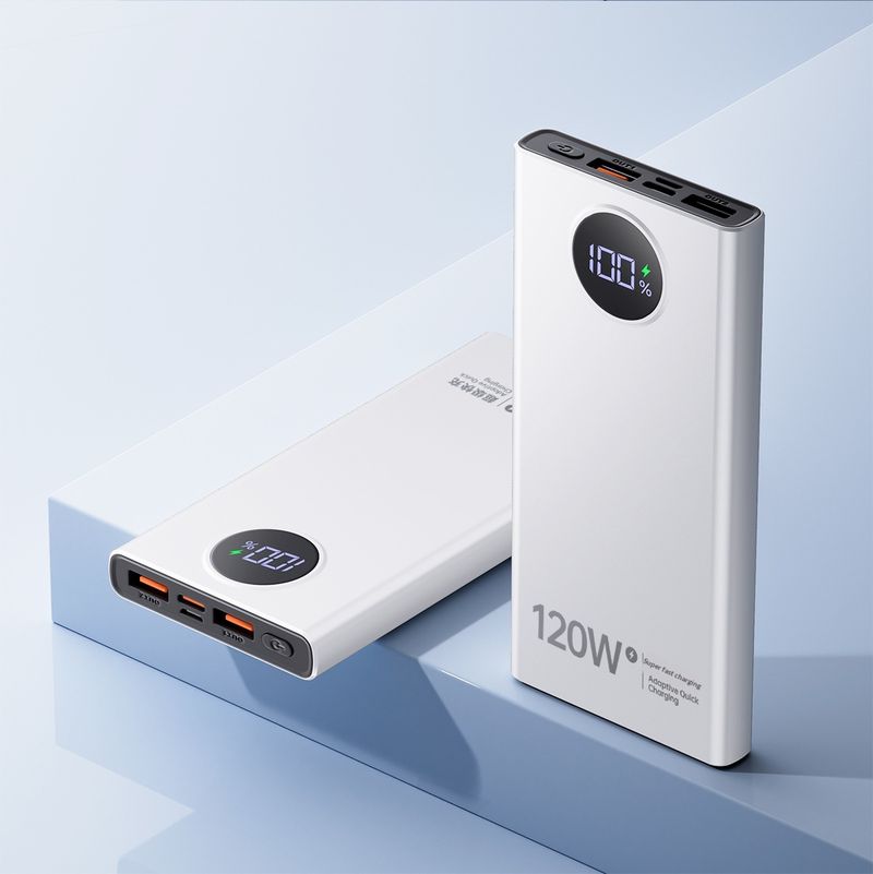 120W Large Capacity Super Bank 20000mAh Two-Way Fast Charging Mobile Power Gift Wholesale LGO_voghion.com