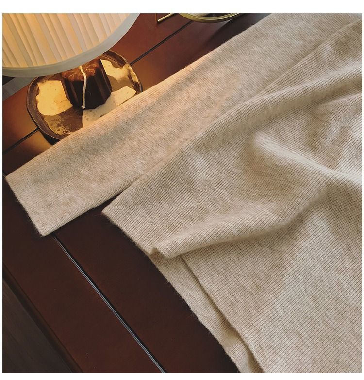Zachte en comfortabele trui met hoge hals voor dames, wintergebreide top - zachte fleece in wasbeerstijl, oversized pasvorm, warme trui in paars, havermout, roze en zwart_voghion.com