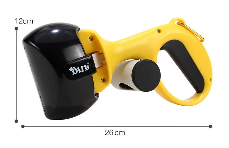 2 In 1 Pet Toilet Picker Portable Dog Feces Toilet Picker With Garbage Bag Pet Toilet Cleaning Supplies_voghion.com