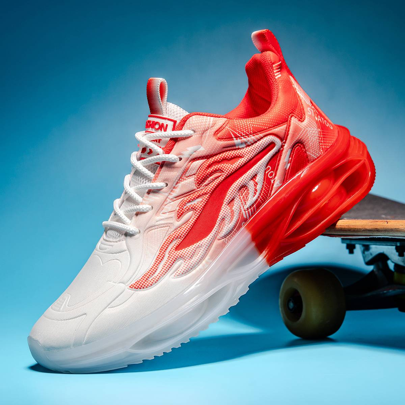 Sommer atmungsaktive herren schuhe neue sport freizeit laufschuhe jugendliche erhöhen air kissen schock papa schuhe_voghion.com