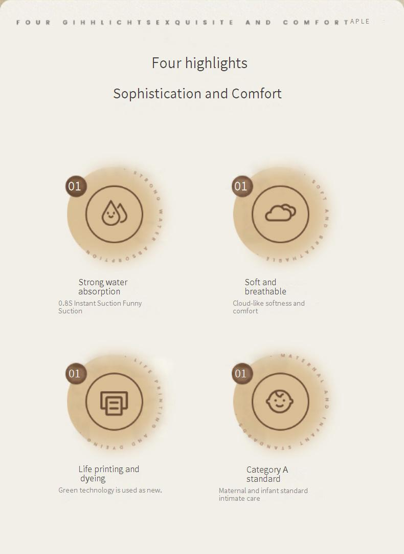 Gesichtshandtuch aus reiner Baumwolle, sehr saugfähig und schnelltrocknend, superweich_voghion.com