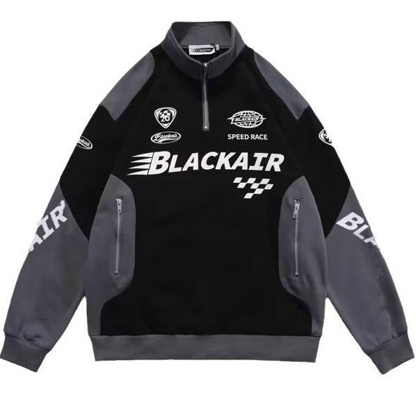 Man's Clothing Male Daily Long-sleeved Fashion Square Collar Youth Popular Printed Jacket Ins Trend_voghion.com