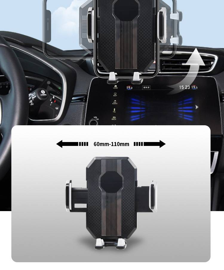 YJ-8735 Universal Car Phone Holder Mount, Super Strong Suction Cup & 360° Adjustable Gooseneck For Windshield, Compatible With All Smartphones_voghion.com