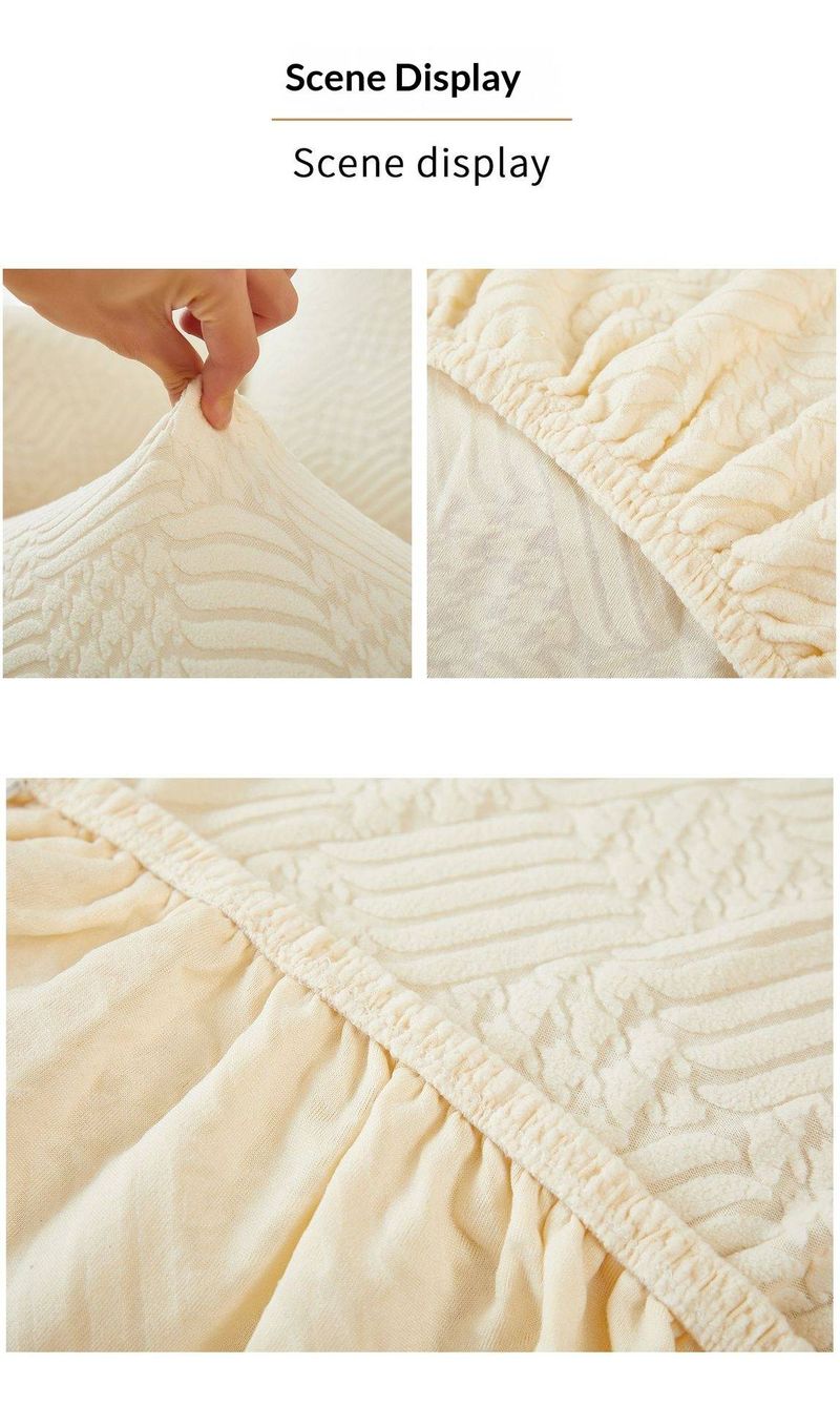 Housse de fauteuil inclinable en polyester de qualité supérieure – Taille universelle pour canapés une et plusieurs positions, housse extensible à motif géométrique_voghion.com