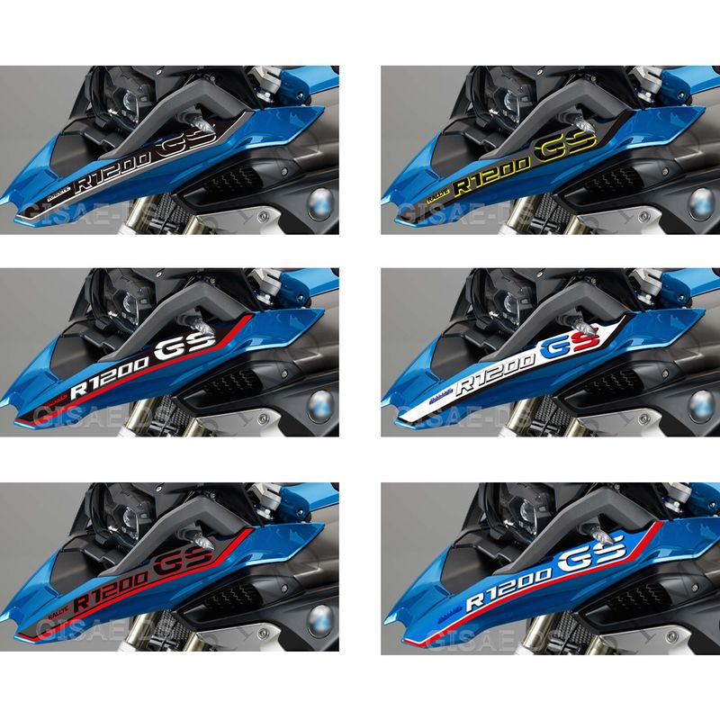 Motorrad Für R1200GS R1200 R 1200 GS LC Rallye Rally Verkleidung Kotflügel Handschild Windabweiser Tank Pad Aufkleber Aufkleber_voghion.com
