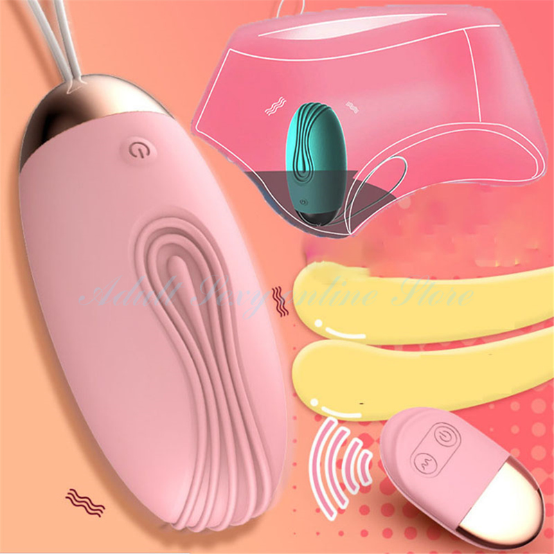 Wireless Kegel Exerciser Jump Egg Vibrator USB Charge Waterproof Remote Control Body Massager For Women Ad 3f1_voghion.com