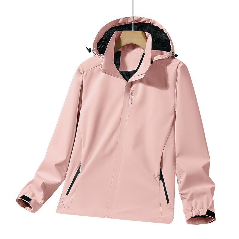 Giacca softshell per uomo e donna, primavera, autunno, sport invernali all'aria aperta, sottile giacca impermeabile antivento da alpinismo_voghion.com