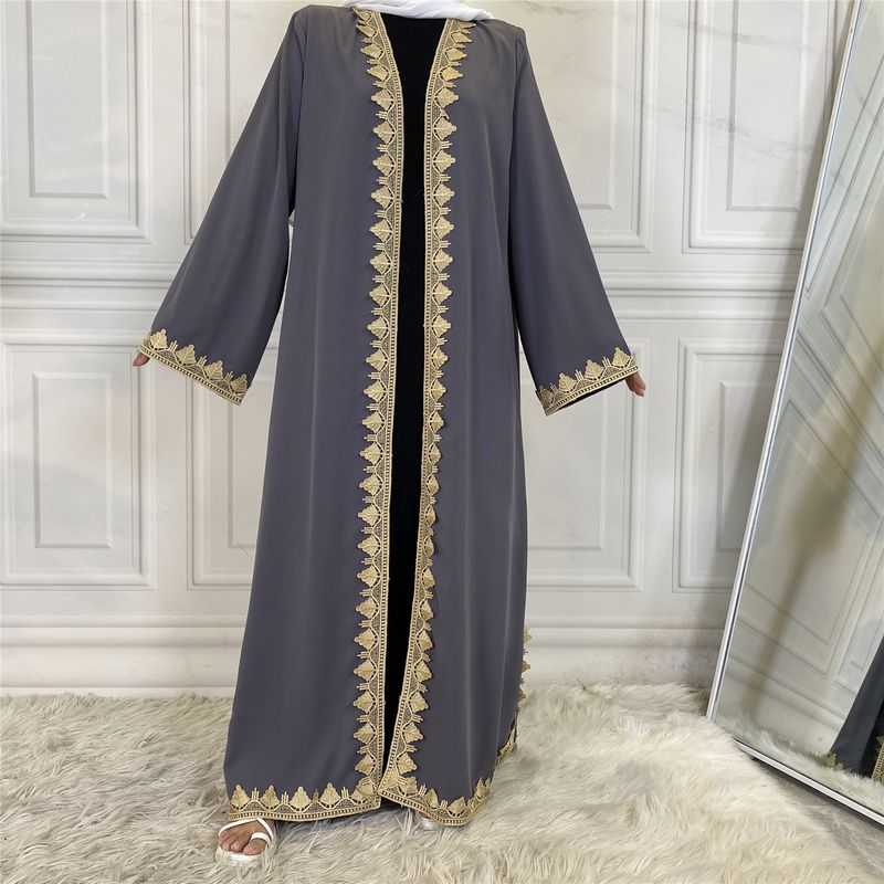 Turkey Kaften Hijab Muslim Prayer Clothes Pure Color Caften Evening Dress Islamic Product Burka Saudi Black Abayas Women African_voghion.com