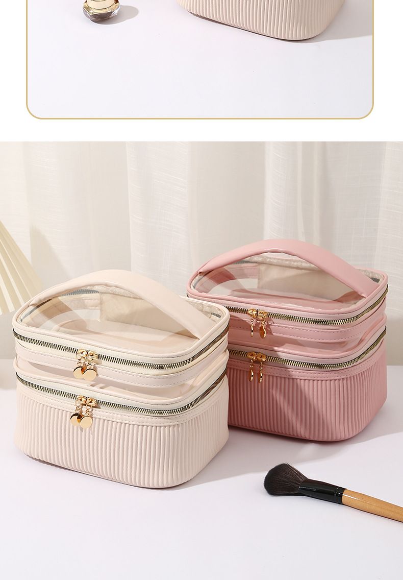 Women's Bags new travel cosmetic bag multi layer classification high value multi functional portable waterproof toiletries storage bag_voghion.com