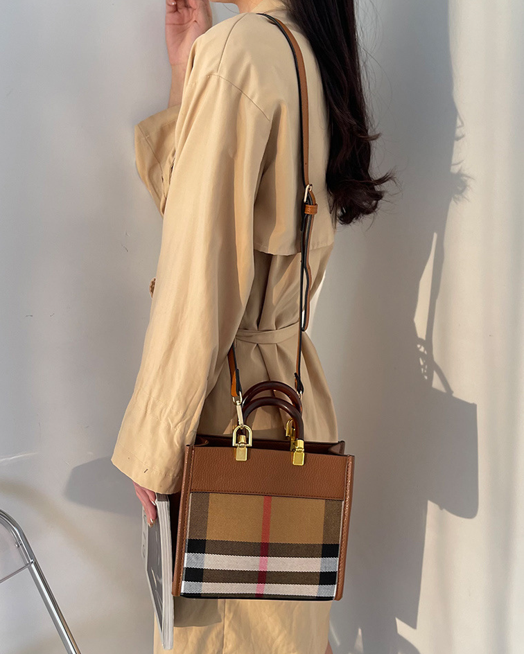 2023 New Handbag, High-end Leather, Stylish Purse, Simple, All-matching Shoulder Bag, Messenger Bag_voghion.com