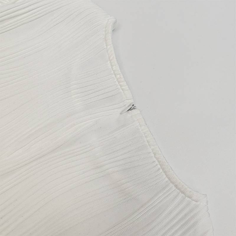 Elegante mini abito bianco con volant da donna, hipster, sexy, con scollo a V, lungo, in seta, modellante, per autunno, compleanno, festa, clubwear_voghion.com