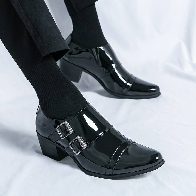 Herren Lederschuhe Größe Spitz Leder Freizeitschuhe Schuhe Mode Business Herren Hochzeit Zehe Bequeme Server Schuhe_voghion.com