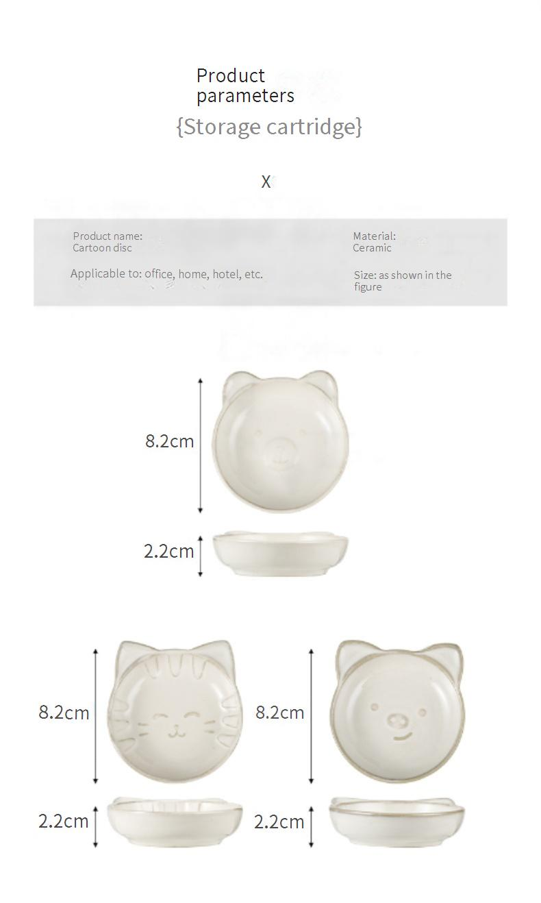 Glasurtransformation: Soßenschalen aus Keramik – kleine Gewürzteller für Zuhause, stilvolle Sojasoßen- und Dipschalen, ästhetisches Geschirrset_voghion.com