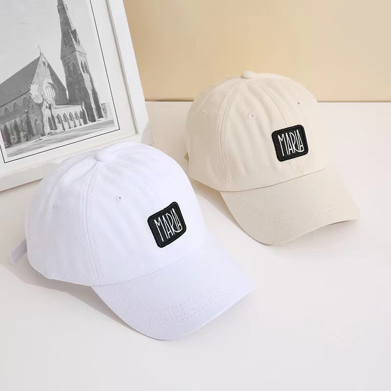 Herren- und Damenhüte, lässig, cool, All-Match-Baseballkappe mit kurzer Krempe, Sommer-Studenten-Sonnenschutzkappe_voghion.com