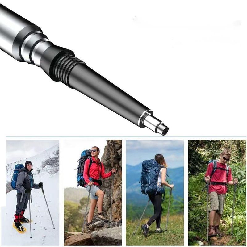 Display hiking poles, vehicle mounted self-defense, emergency crutches, wilderness survival weapons, self rescue,_voghion.com