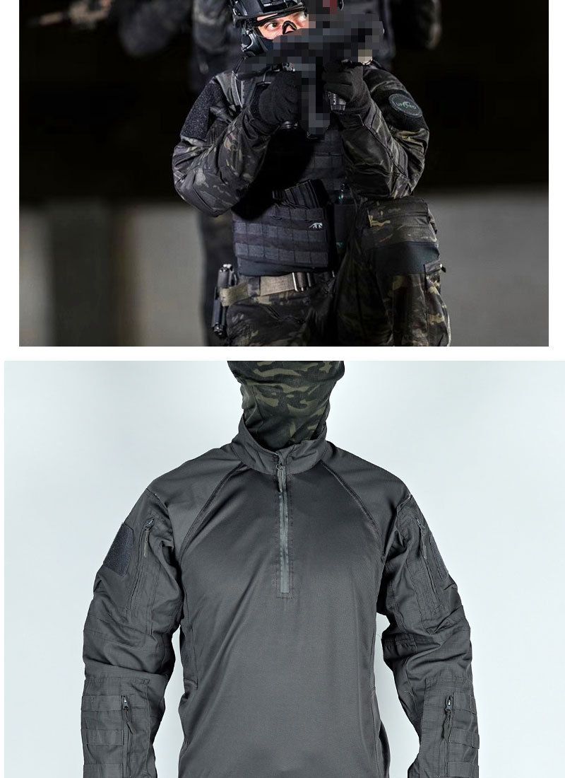 Herenkleding Tactisch pak Heren Frogman Combat Uniform Een complete set van lente- en herfsttrainingsuniformen met lange mouwen CS Field Training Suit_voghion.com