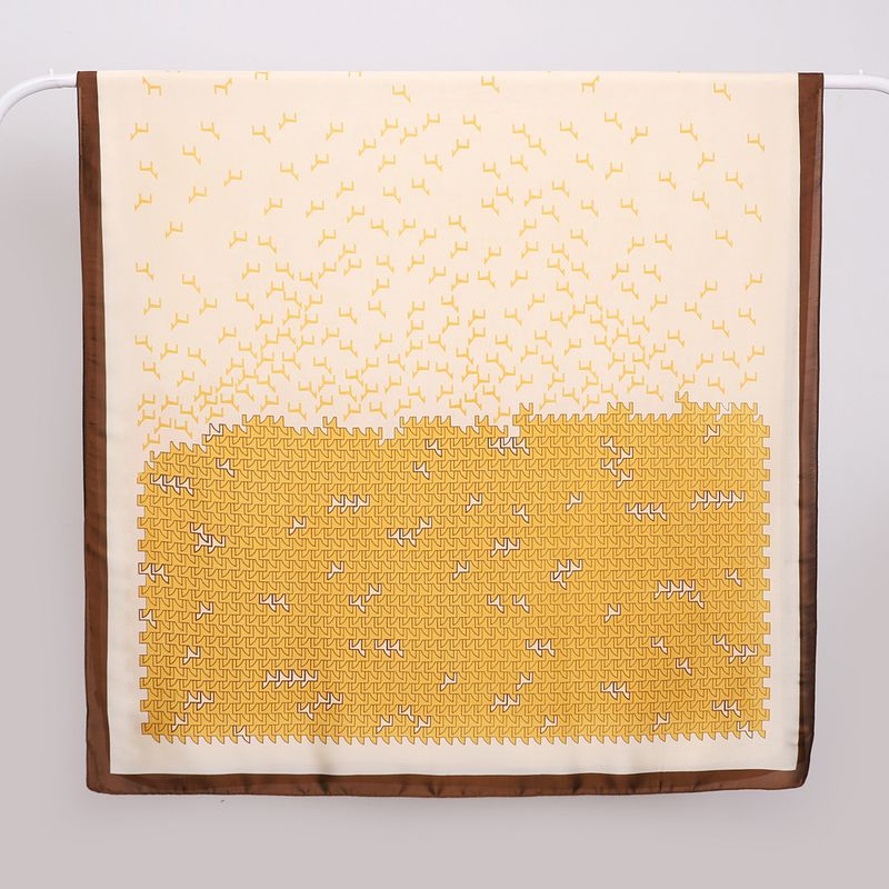 90 x 180 cm, mittellang, mit Yan Nanfei-Design, edler, eleganter Seidenschal für Mütter zum Begleiten und Vorzeigen_voghion.com