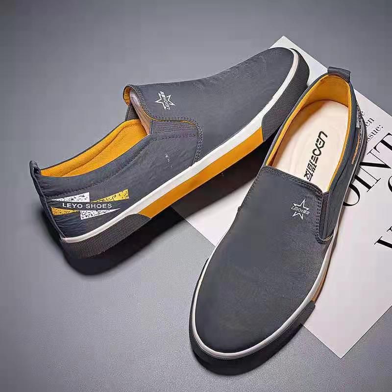 Scarpe comode in tela impermeabili, primavera/estate/autunno, guida casual, basse, tessuto per ombrelli alla moda, scarpe in tessuto con un solo piede_voghion.com
