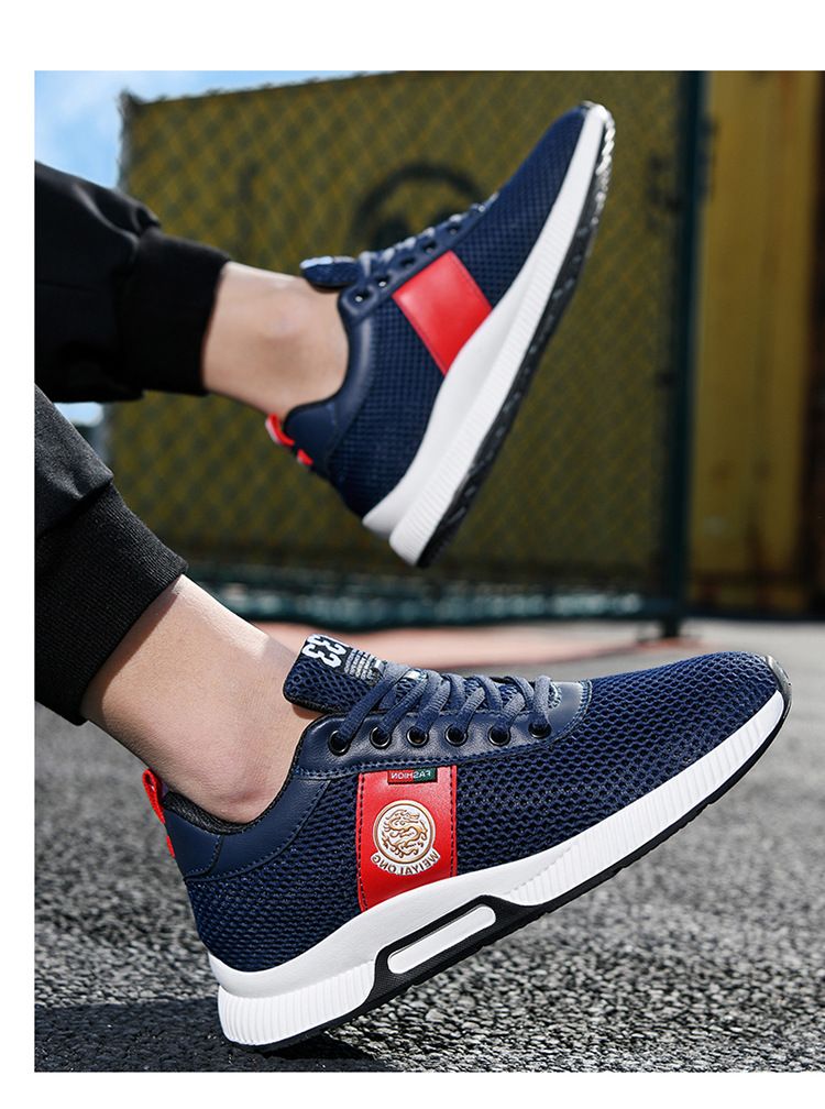 Größer machende Schuhe für Männer Sommerliche, größer machende Schuhe für Männer 8 cm große, lässige Sportschuhe Atmungsaktive Mesh-Schuhe für Männer 6 cm große, niedrige Absätze_voghion.com