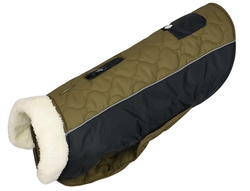 Pocket new pet clothes autumn and winter dog clothes vest cotton coat double sided wearable dog clothes coat clothing_voghion.com