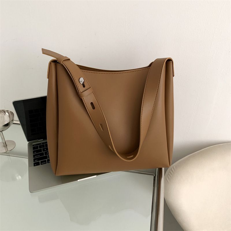 Borsa tote singola per donna 2023 nuova casual da donna per madre e figlio, grande capacità e semplice borsa a tracolla singola_voghion.com