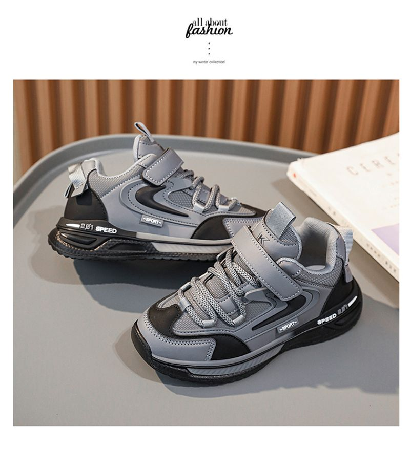 Winterliche, lässige, modische Sportschuhe für Herren mittleren Alters und kleine Kinder_voghion.com