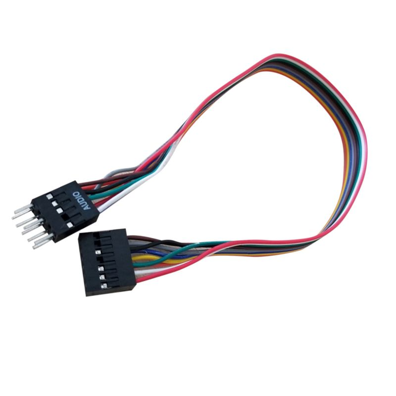 Adaptateur de câble audio mâle 13 broches femelle à 8 broches de remplacement pour carte mère Lenovo_voghion.com