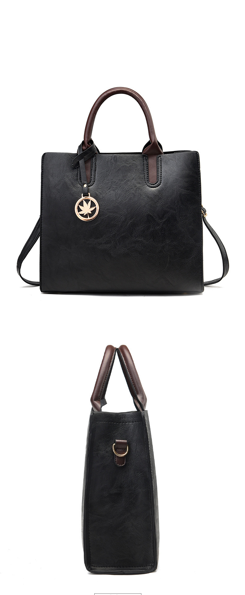 Women's Handbag Stylish Women's Shoulder Bag Large Capacity Three-piece Women's Bag_voghion.com