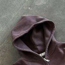 Y2K Retro Oversized-Hoodie mit Reißverschluss für Herren – Harajuku-Dollar-Print, Gothic-Streetwear (Futter aus Kaninchenfleece, Unisex-Passform, maschinenwaschbar)_voghion.com