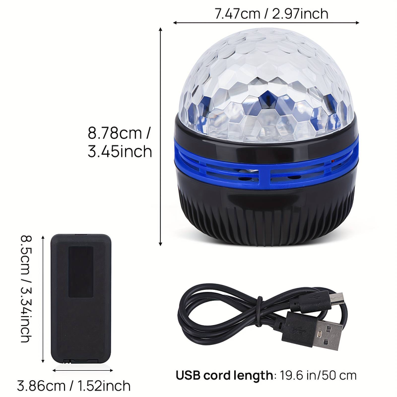 Proyector de estrellas, para proyector de galaxias, proyector de olas oceánicas, proyector de luz nocturna para dormitorio, con 7 patrones de color y control remoto, alimentación por USB, Navidad_voghion.com