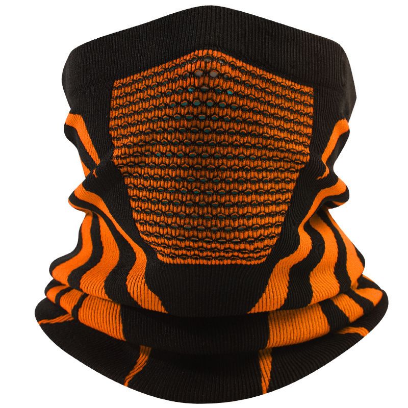 Maschera da ciclismo, autunno e inverno, sciarpa calda e fredda, antivento, per alpinismo, jogging, sci, copricollo, sciarpa traspirante senza cuciture_voghion.com