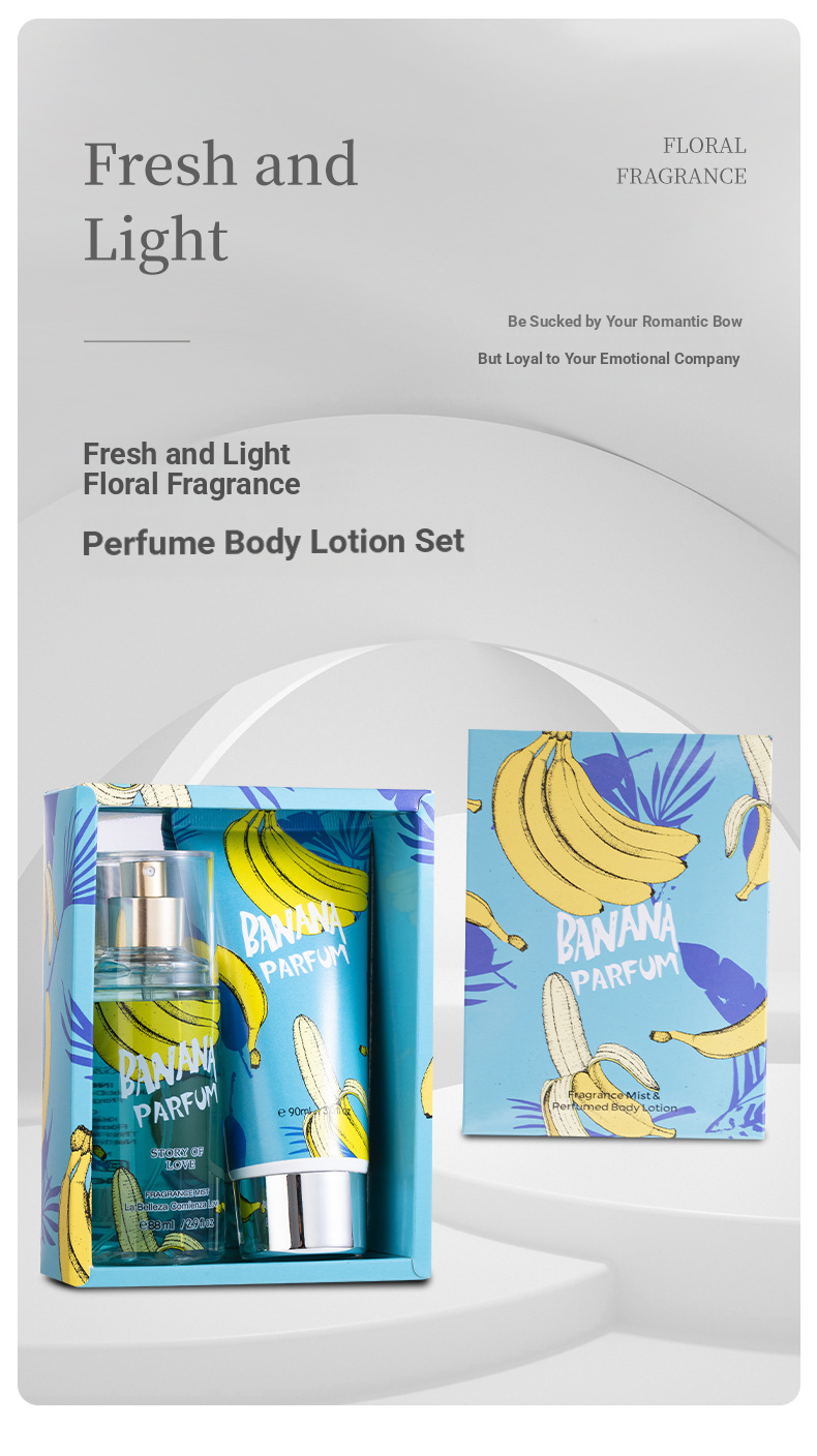 Southeast Asian Perfume Women's Set Body Lotion Two-Piece Set Long-Lasting Fragrance_voghion.com