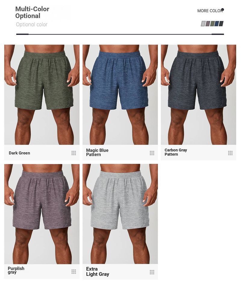 KOOSSOASIS Skin-Friendly Quick-Drying Men's Sports Casual Shorts For Running Fitness Commuting Home Citywalk Bottoms 1173_voghion.com