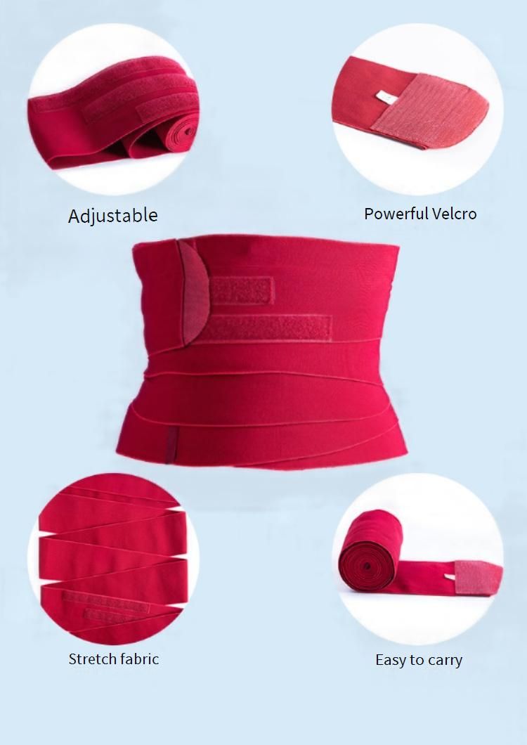 Elastic Waist Wrap Belt For Workout & Fitness – Adjustable Back Support Band For Running, Gym & Sports – Breathable Nylon Strap With Enhanced Grip_voghion.com