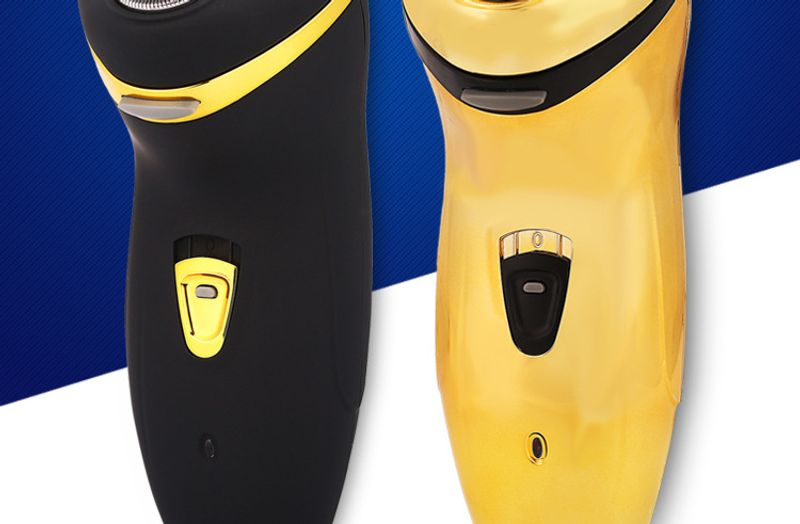 ES-168 Electric rechargeable for men's three headed water washing beard shaver_voghion.com