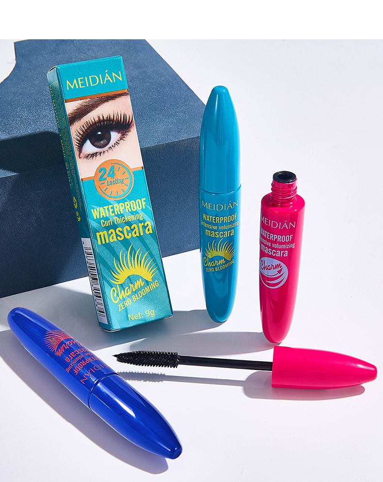 Mascara Meidian Mascara Waterproof, Thick, Curled, Long And Non Smudged Mascara_voghion.com