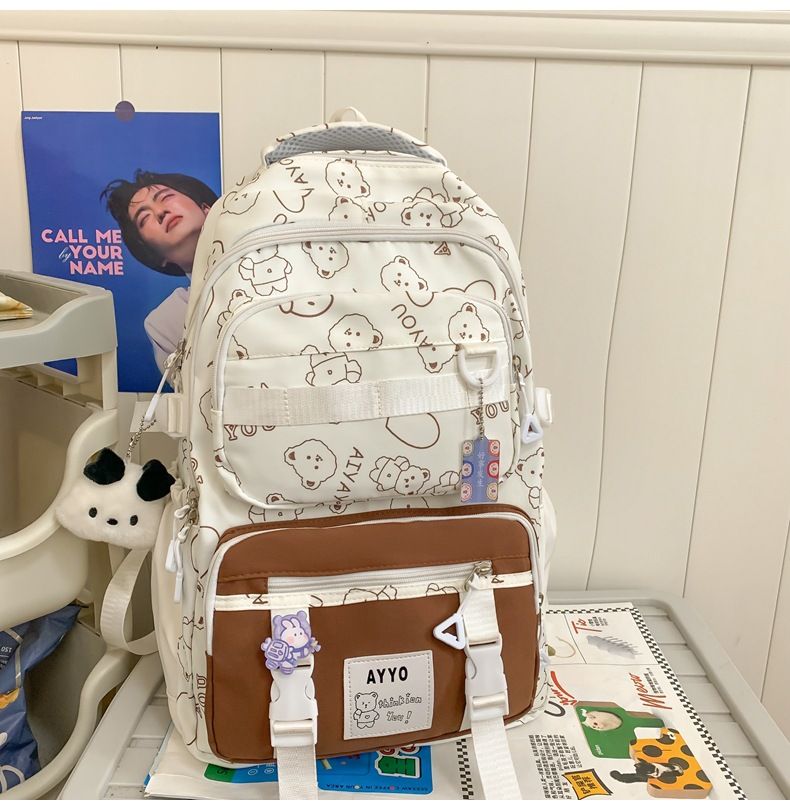 2024 New Space Crowd College Style Backpack, Junior and Senior High School Student Casual Backpack_voghion.com