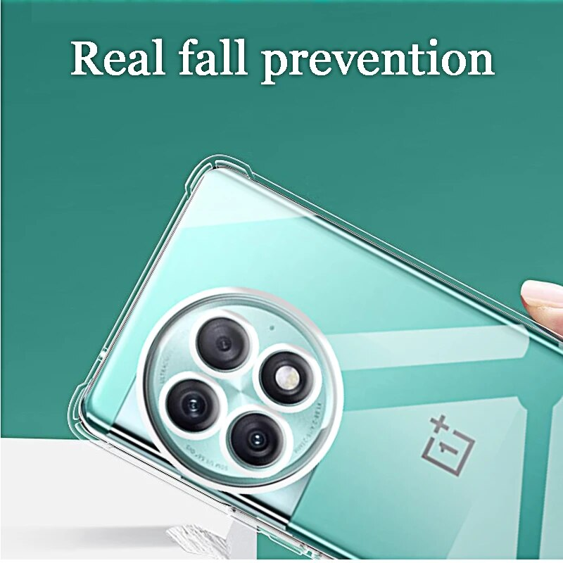 Tranparent Cae OnePlu 2 Cover for One Plu 1+ 11 10 9 8 Pro 9RT 8T 10R 10T 5G ACE 2V 2Pro Phone Back_voghion.com