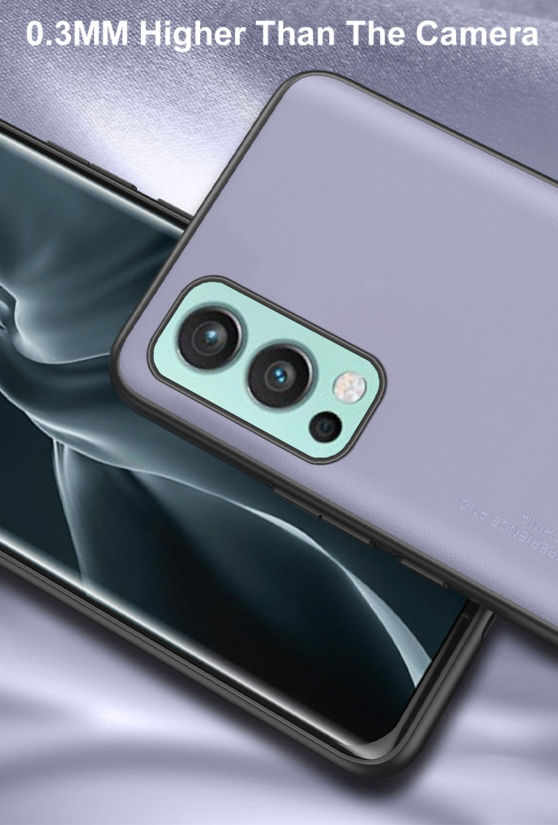 Luxury Leather Phone Case For OnePlus Nord 2 N20 5G Nord2 Cover Matte Silicone Case For One Plus OnePlus Nord N200 N100 _voghion.com
