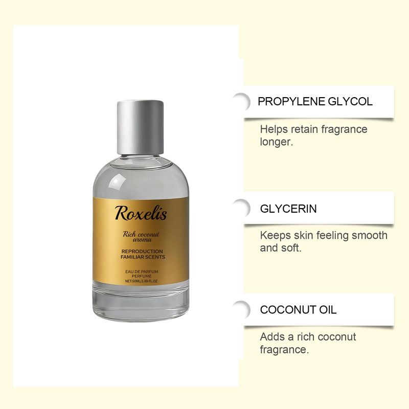 Geurige kokos, dagelijkse date voor onderweg, zoete, niet-vette, natuurlijke, langdurige parfumspray voor dames_voghion.com