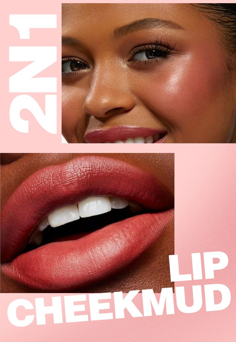 HANDAIYAN Matte Lip Mud, langdurig en waterdicht, voor twee doeleinden geschikt, voor lippen en wangen, fluweelzachte textuur voor een soepele applicatie_voghion.com