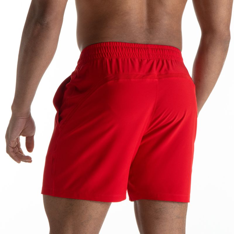 Men's Multi-Sport Training Shorts - Lightweight & Quick-Dry For Running Pickleball & Gym (4-Way Stretch UPF50+ Black/Blue S-XXL)_voghion.com
