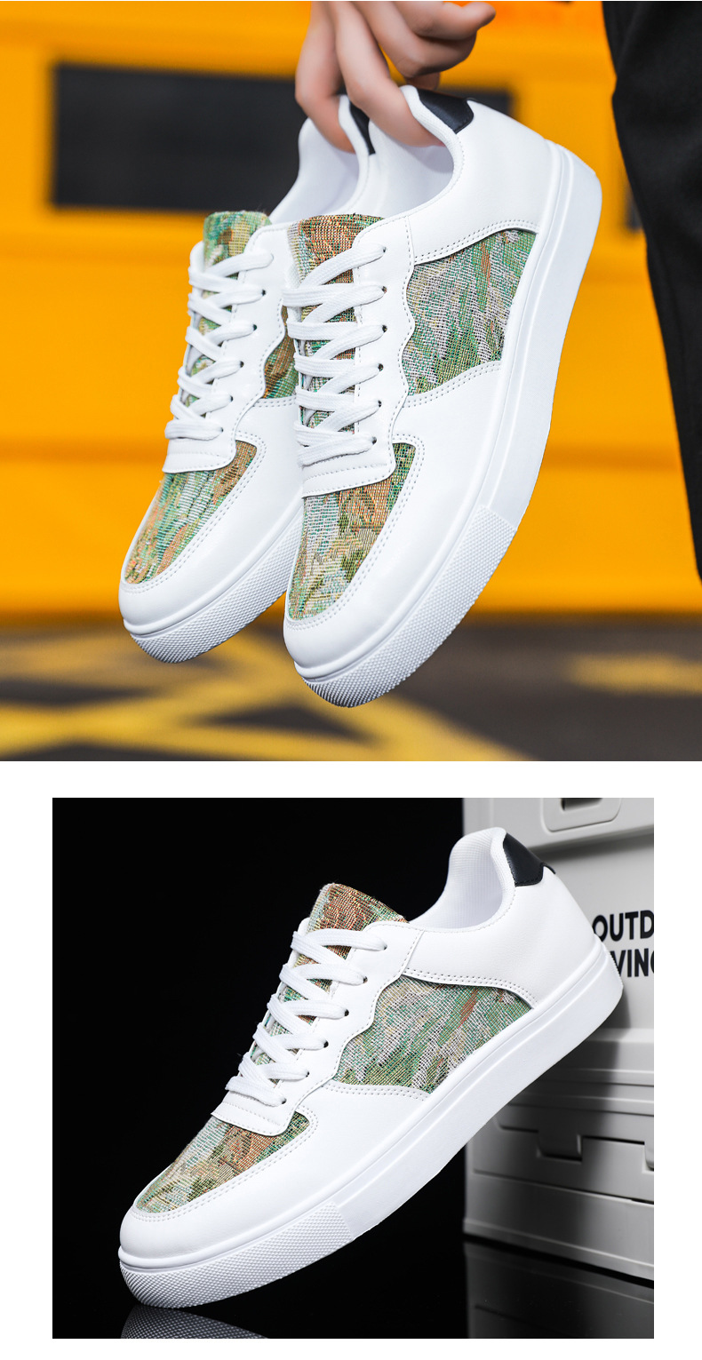 Autumn Canva for Men New Ice Silk Little White Veratile Board One Step Tidal Shoe, Summer Old Beijing Cloth_voghion.com