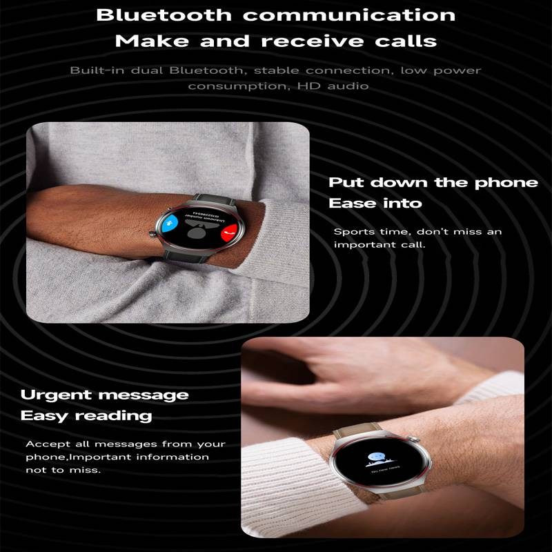Smart Watch, Answer/Make Calls,1.53" Fitness Watch For Men Women With 100+ Sport Modes IP67 Waterproof, Heart Rate Blood Oxygen Sleep Monitor_voghion.com