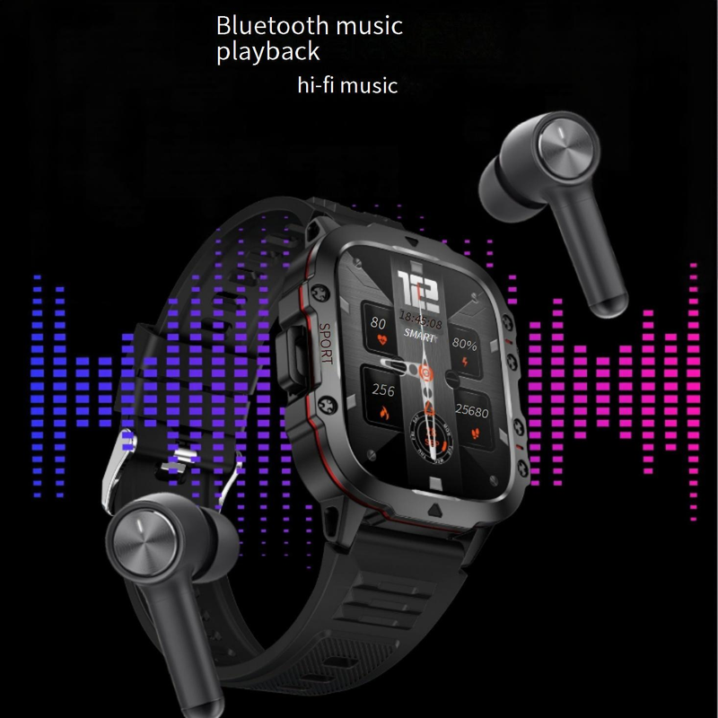 Smart Watches New QX11 Smart Watch Bluetooth Call Heart Rate Blood Pressure Body Temperature Monitoring Outdoor Three Proof Health Sports_voghion.com