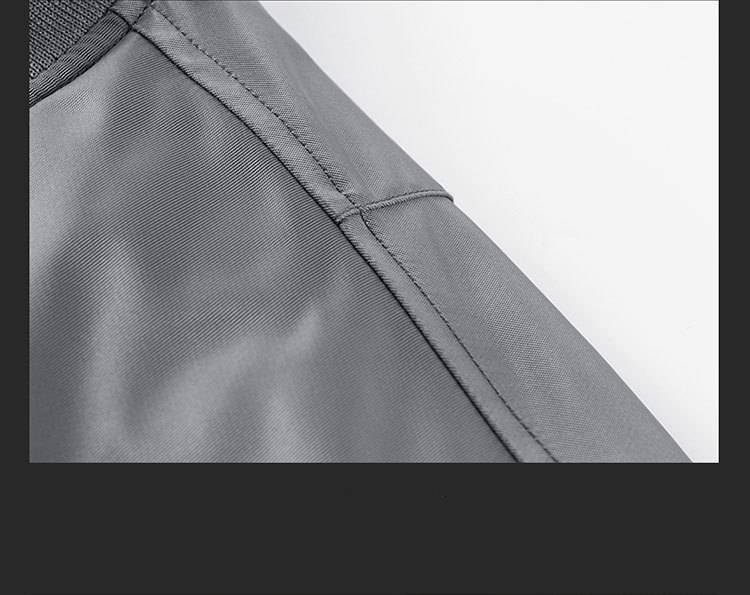 Herrenbekleidung Winter-Bomberjacke mit Entendaunenfüllung, wasser- und winddichter Kurzmantel, Slim Fit Workwear-Stil, lässige Baseballjacke_voghion.com